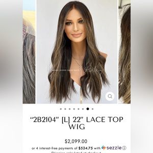 Gorgeous Lu's 22" Lace Top Wig